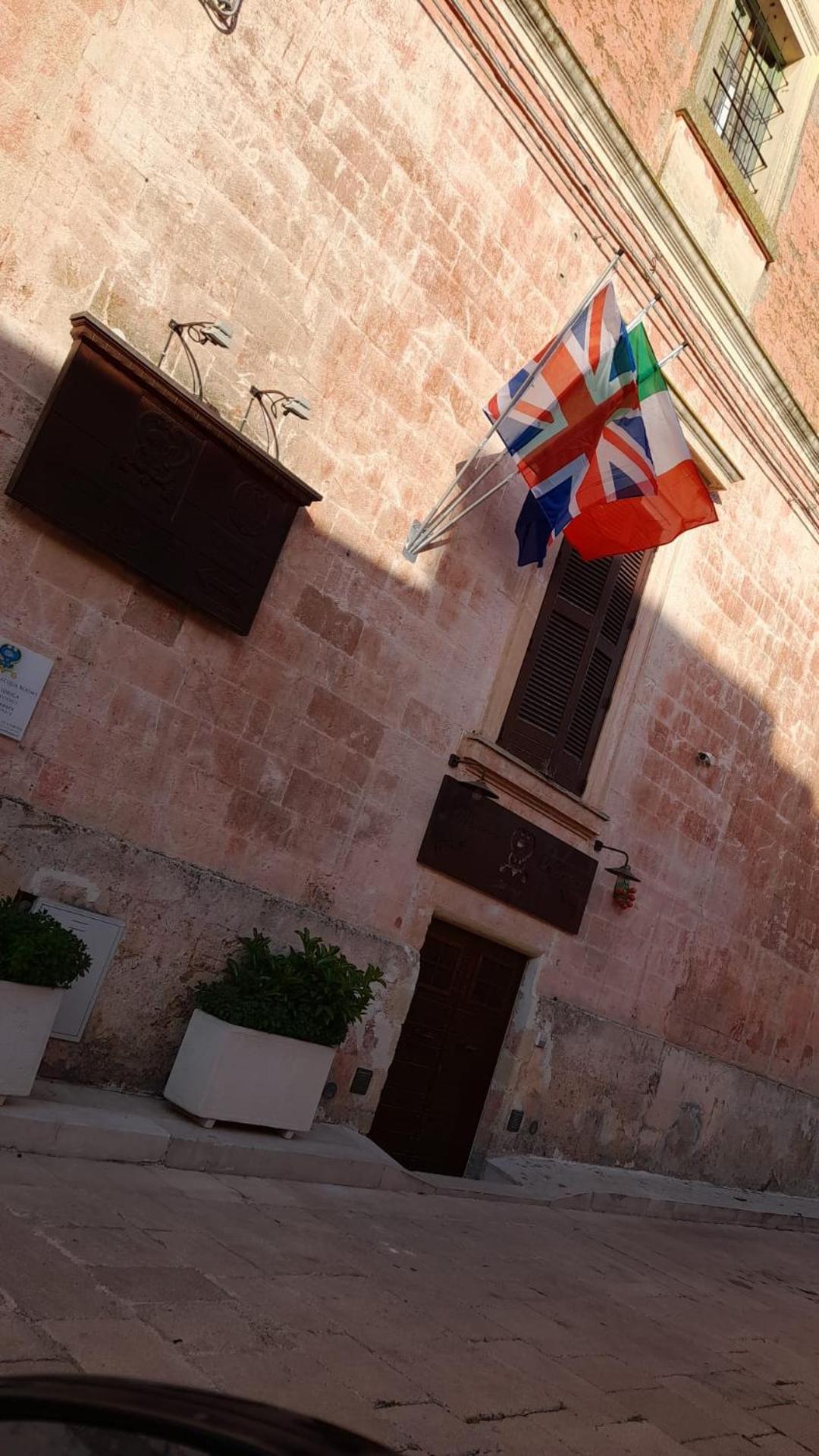 Palazzo Mellacqua Castiglione d'Otranto Buitenkant foto